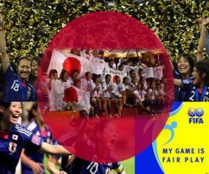 Puzzle Τίμιο παιχνίδι βραβείο FIFA η Ομοσπονδία ποδοσφαίρου Ιαπωνία 2011